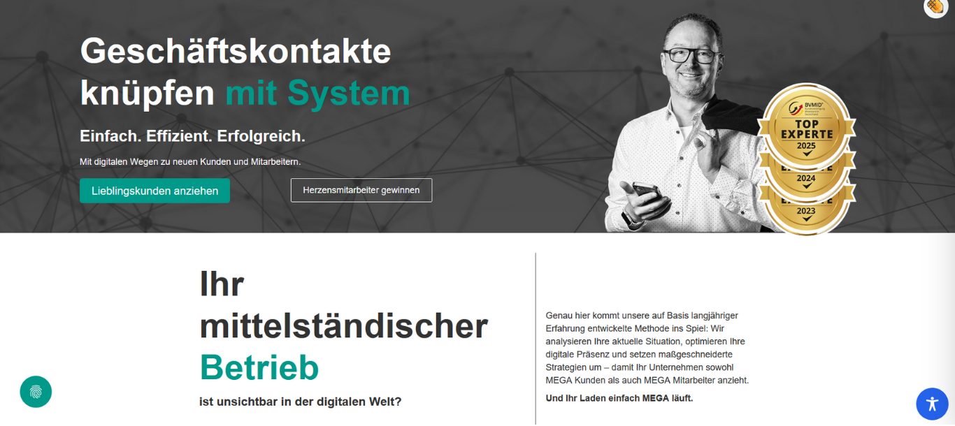 Nicht barrierefrei
